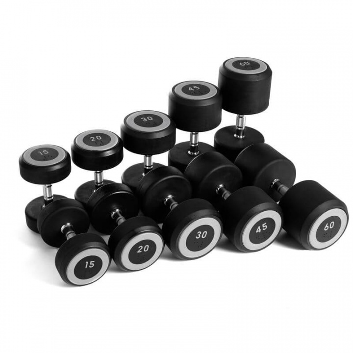 Kolla in Rubber Dumbbell, Abilica hos SportGymButiken.se