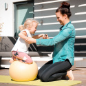 GymBall, 45 cm, Yellow, Abilica