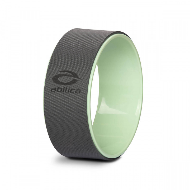YogaWheel, Grey/green, Abilica i gruppen Sport & Fitness / Träningsutrustning / Yoga & Pilates hos Sportgymbutiken.se (SU-373320)