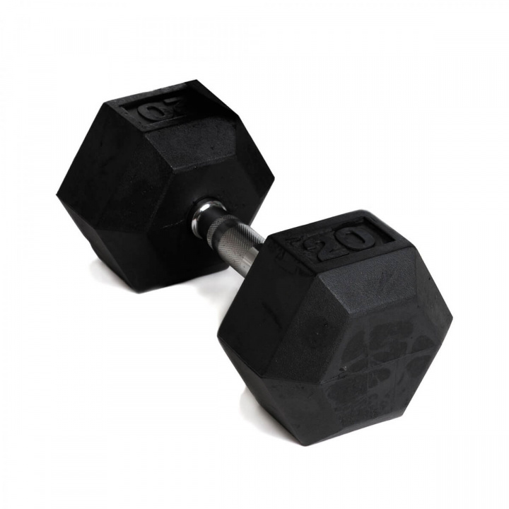 Kolla Hexhantel gummi, 20 kg, Abilica hos SportGymButiken.se