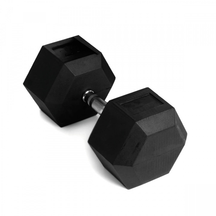 Kolla Hexhantel gummi, 22,5 kg, Abilica hos SportGymButiken.se