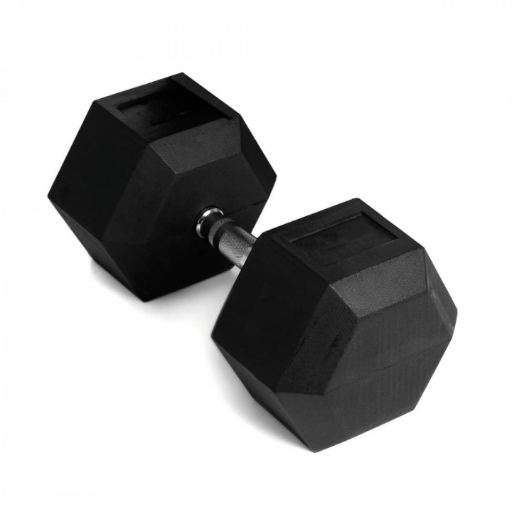 Kolla Hexhantel gummi, 55 kg, Abilica hos SportGymButiken.se
