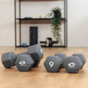 Abilica Hex Neoprene Dumbbell, 1 kg