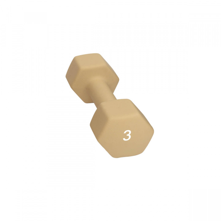 Abilica Hex Neoprene Dumbbell, 3 kg i gruppen Styrka / Hantlar & Kettlebells / Hantlar hos Sportgymbutiken.se (SU-374277)