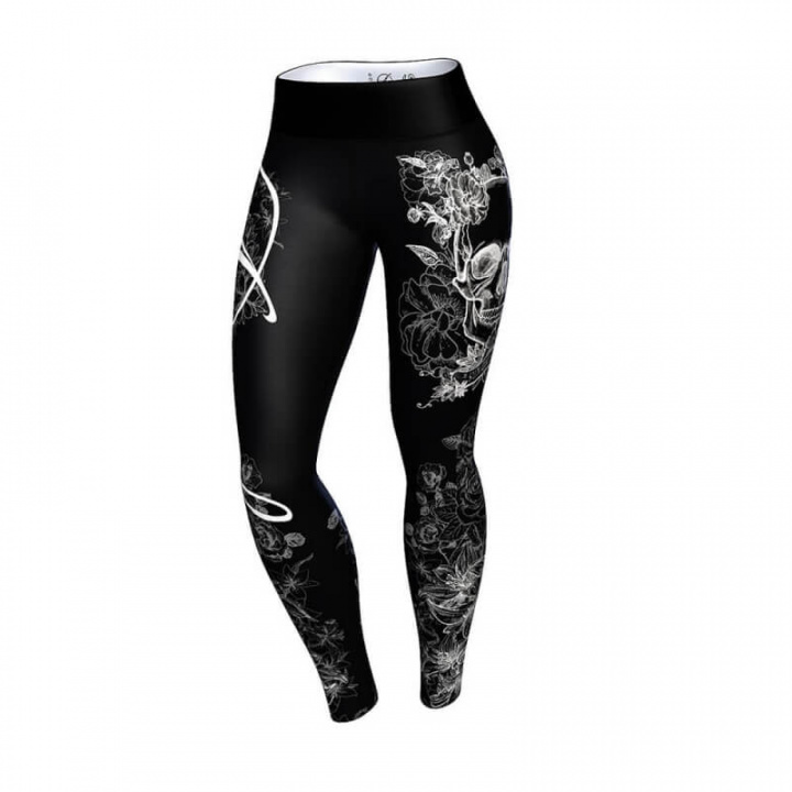 Kolla in Vaeneti Leggings, black/white, Anarchy hos SportGymButiken.se