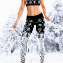 Frost Leggings, black/white, Anarchy