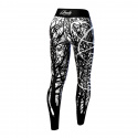 Serenity Leggings, white/black, Anarchy