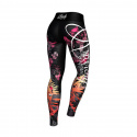 Floral Leggings, pink/orange, Anarchy