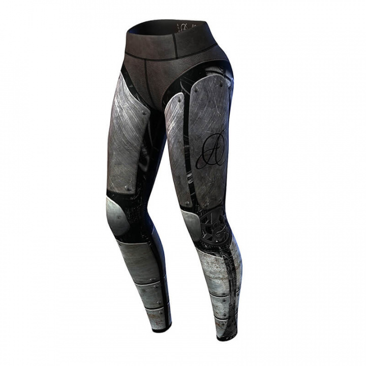 Kolla in Cybersteam Leggings, black/gray, Anarchy hos SportGymButiken.se