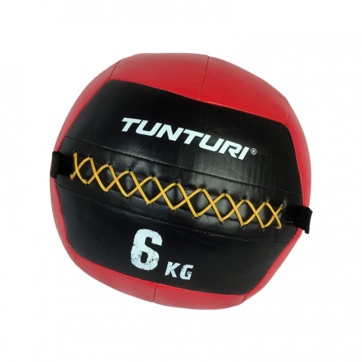 Kolla in Tunturi Wall Ball 6 kg Red hos SportGymButiken.se