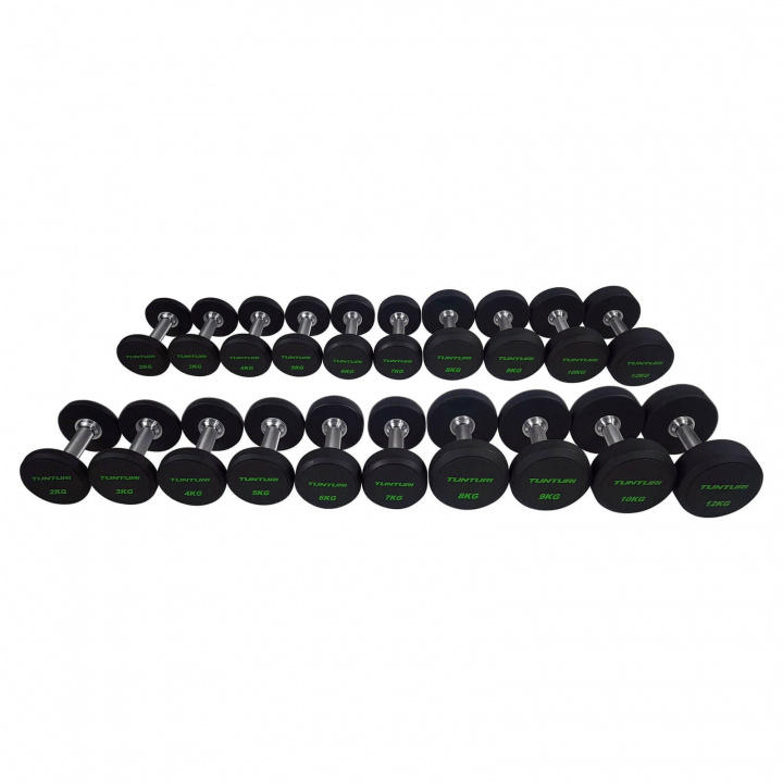 Kolla in PU Pro Dumbbell Set 2-12 kg, Tunturi hos SportGymButiken.se