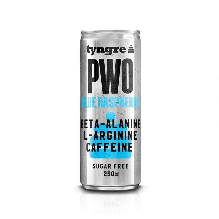Kolla Tyngre PWO, 250 ml, Blue Raspberry hos SportGymButiken.se