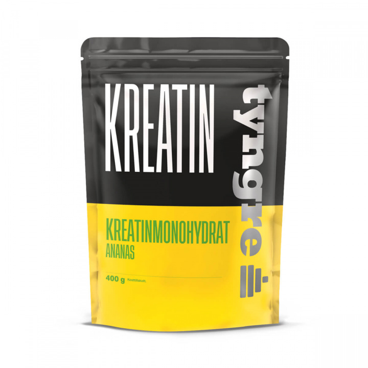 Kolla in Tyngre Kreatin, 400 g, Ananas hos SportGymButiken.se