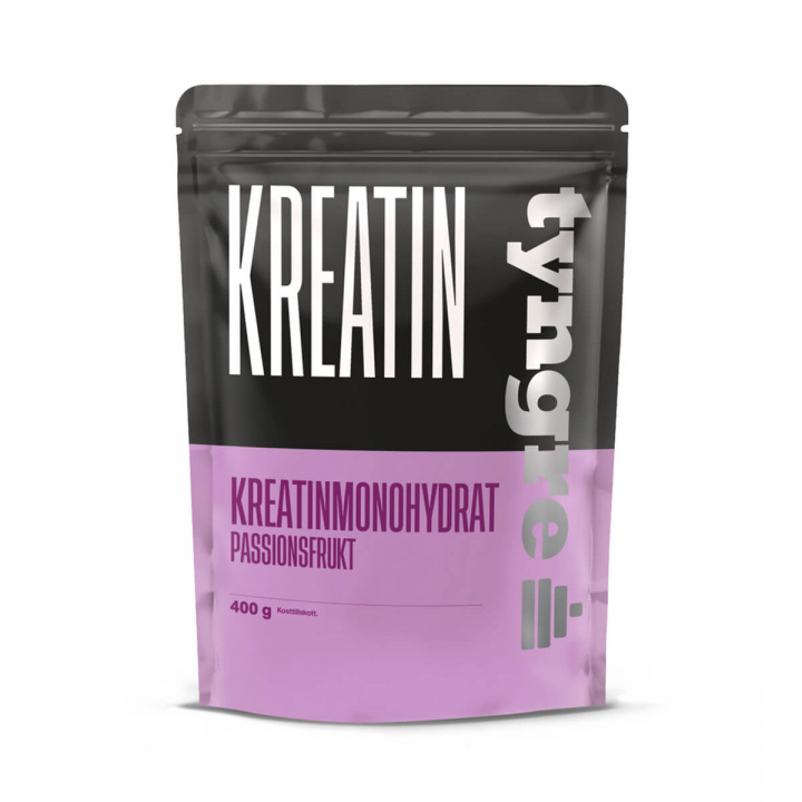 Kolla in Tyngre Kreatin, 400 g, Passionsfrukt hos SportGymButiken.se