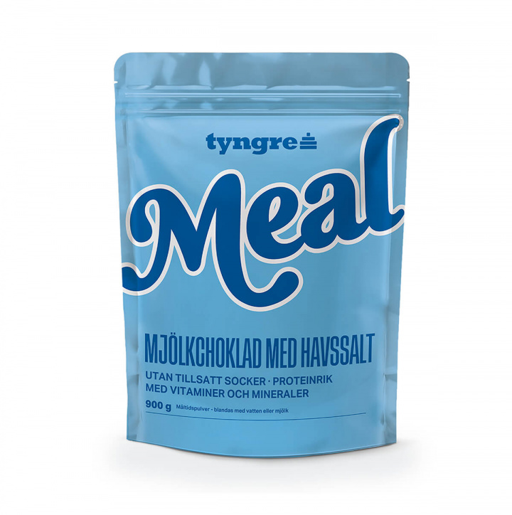 Kolla in Tyngre Meal, 900 g, Mjölkchoklad med Havssalt hos SportGymButiken.se