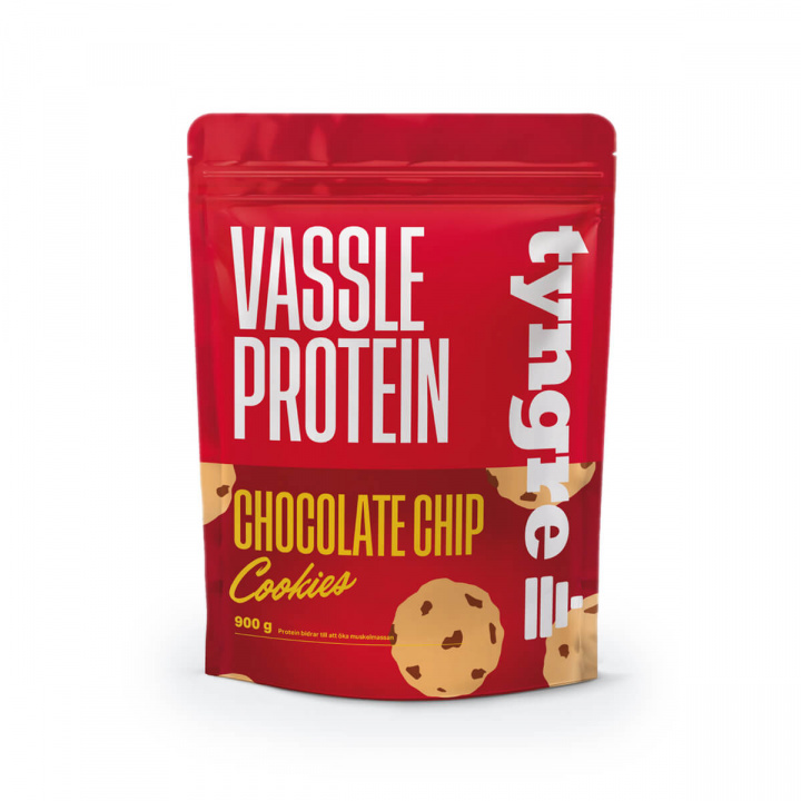 Kolla in Tyngre Vassle, 900 g, Chocolate Chip Cookies hos SportGymButiken.se
