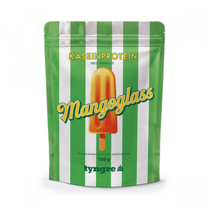Kolla in Tyngre Kasein, 750 g, Mangoglass hos SportGymButiken.se