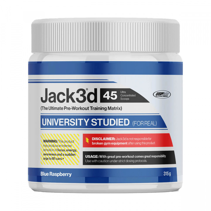 Jack3d Advanced Pre-Workout, 315 g, Blue Raspberry i gruppen Kosttillskott / Prestationshöjare & PWO hos Sportgymbutiken.se (USP-5707)