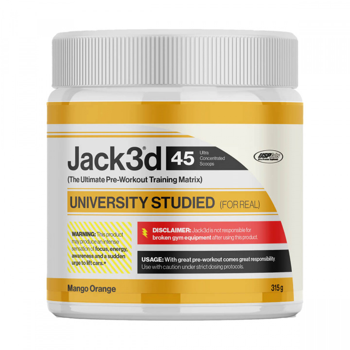 Jack3d Advanced Pre-Workout, 315 g, Mango Orange i gruppen Kosttillskott / Prestationshöjare & PWO hos Sportgymbutiken.se (USP-6766)