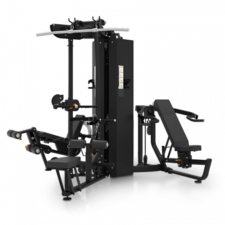 3 Stack Multi-Station ES3000 Black, Impulse i gruppen Styrka / Multigym & hemgym / Flerstationsgym hos Sportgymbutiken.se (VA-6-503000B)