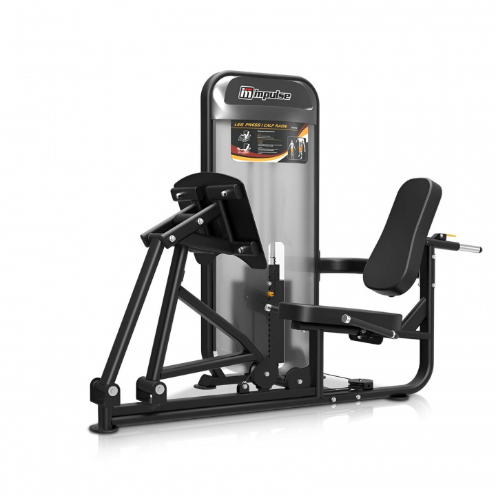 Leg Press/Calf Raise PL9010 Black, Impulse i gruppen Styrka / Styrketräningsmaskiner / Benmaskiner hos Sportgymbutiken.se (VA-6-509010B)