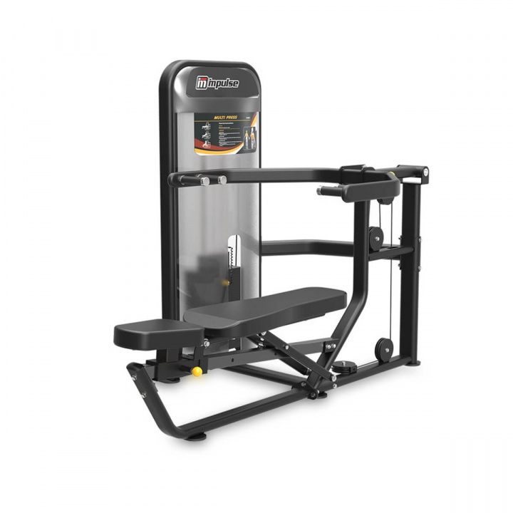 Multipress Black PL9021, Impulse i gruppen Styrka / Styrketräningsmaskiner / Bröstmaskiner hos Sportgymbutiken.se (VA-6-509021B)