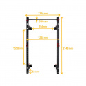 Power Rack Silver, fällbart