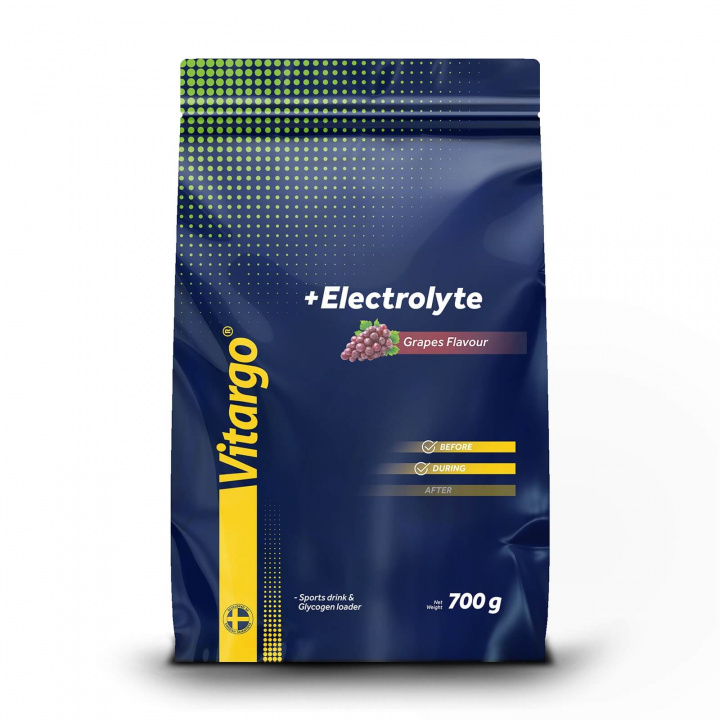 Kolla in +Electrolyte, 700 g, Grapes hos SportGymButiken.se