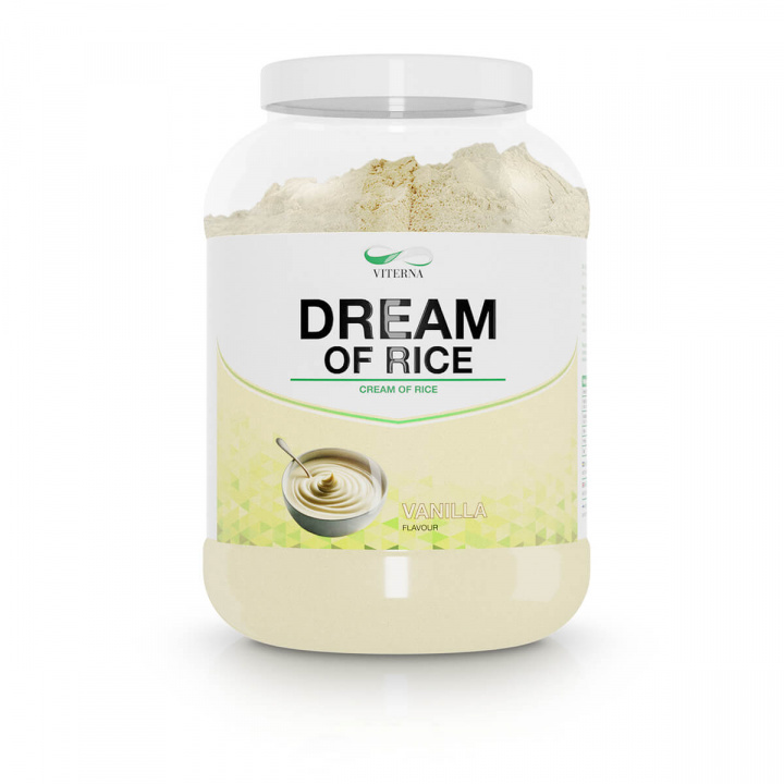 Dream of Rice, 1 kg, Vanilla i gruppen Kosttillskott / Kolhydrater hos Sportgymbutiken.se (VT-DR1V)