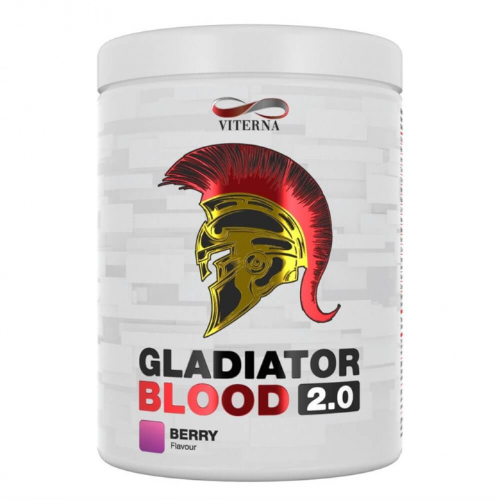 Kolla Gladiator Blood 2.0, 460 g, Viterna hos SportGymButiken.se