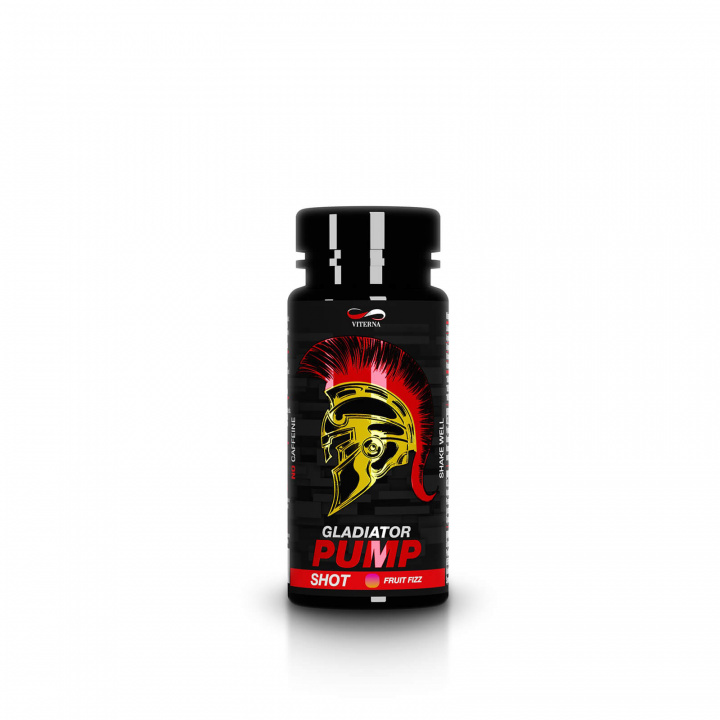 Kolla in Gladiator Pump Shot, 60 ml, Fruit Fizz hos SportGymButiken.se
