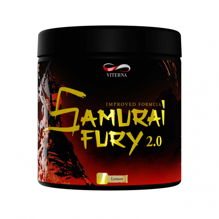 Kolla in Samurai Fury 2.0, 375 g, Lemon hos SportGymButiken.se