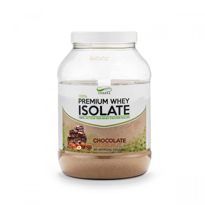 100% Premium Whey Isolate, 900 g, Chocolate Hazelnut i gruppen Kosttillskott / Proteinpulver hos Sportgymbutiken.se (VT-W9CH)
