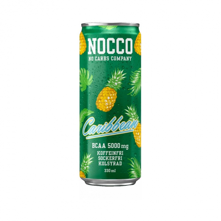 Kolla in NOCCO BCAA+, 330 ml, koffeinfri hos SportGymButiken.se