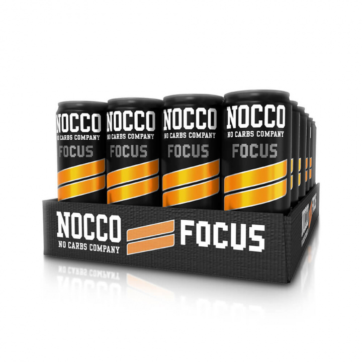 Kolla NOCCO Focus, 24 x 330 ml, NOCCO hos SportGymButiken.se