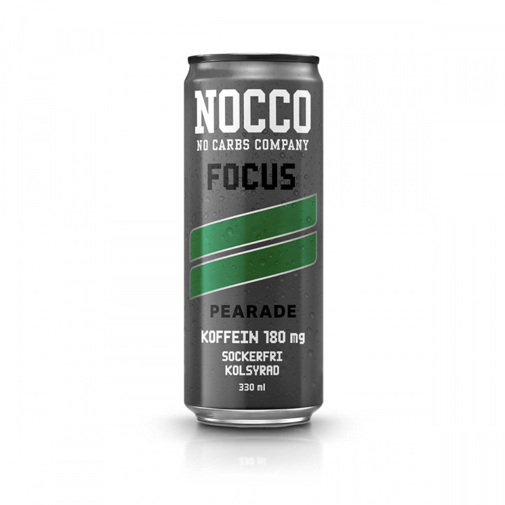 Kolla NOCCO Focus, 330 ml, Pearade hos SportGymButiken.se