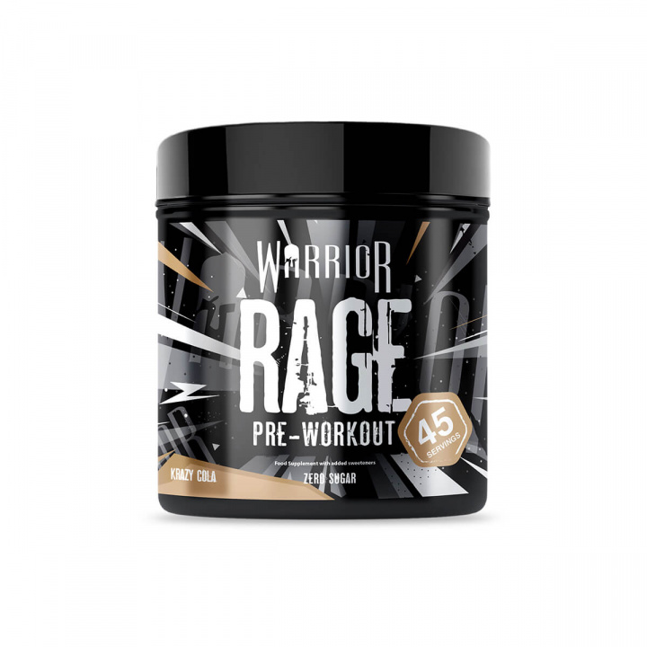 Warrior, Rage PWO Cola, 392g i gruppen Kosttillskott / Prestationshöjare & PWO hos Sportgymbutiken.se (WR-G678-KC)