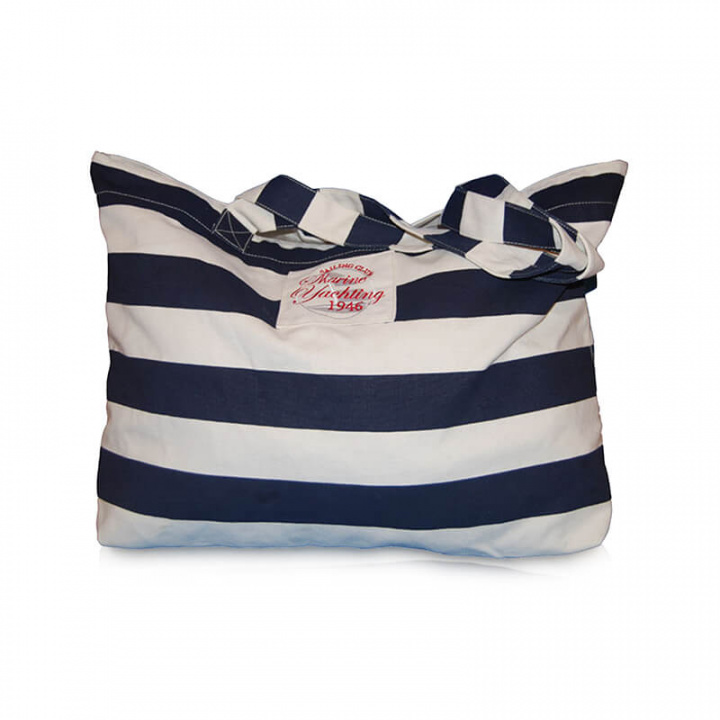 Kolla in Big Beach Bag, navy comb, Marine hos SportGymButiken.se