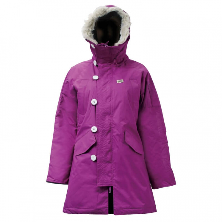 Kolla in Kvänum Padded Parka, purple, 2117 of Sweden - Utförsäljning hos SportGy